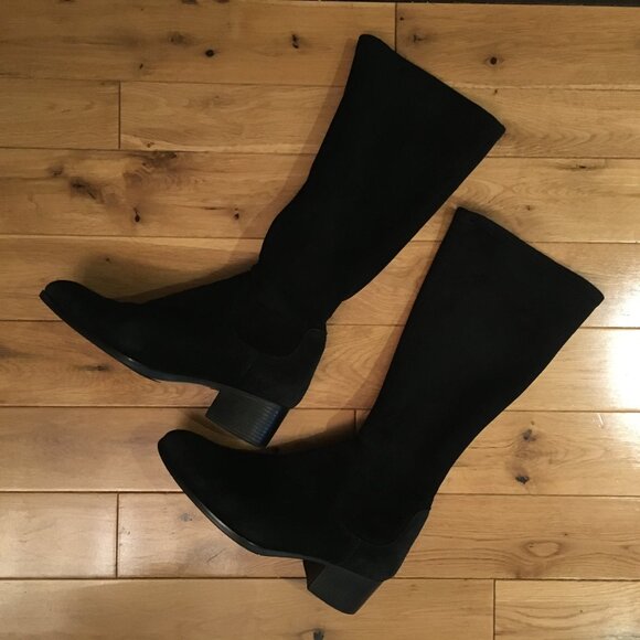 Bos. & Co. Black Witchy Rally Waterproof Pointy Toe Knee-High Boot - Picture 5 of 16